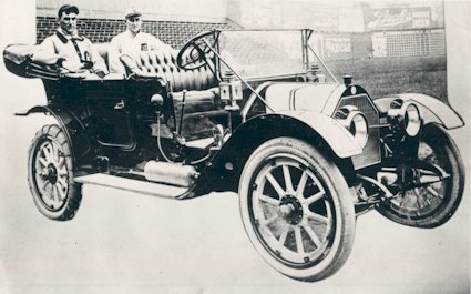 Nap Lajoie and Ty Cobb win Chalmers automobiles