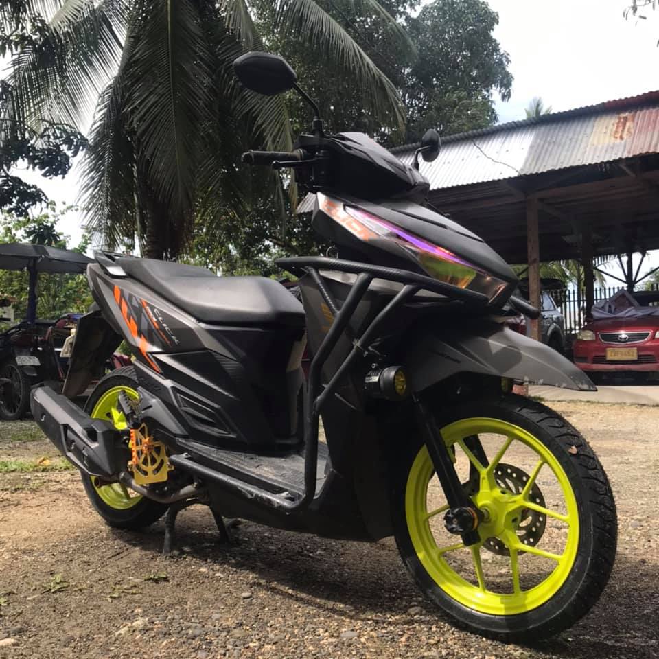 HONDA CLICK 150i MAGS REPAINT Done... - Dr. J Auto Paint Shop