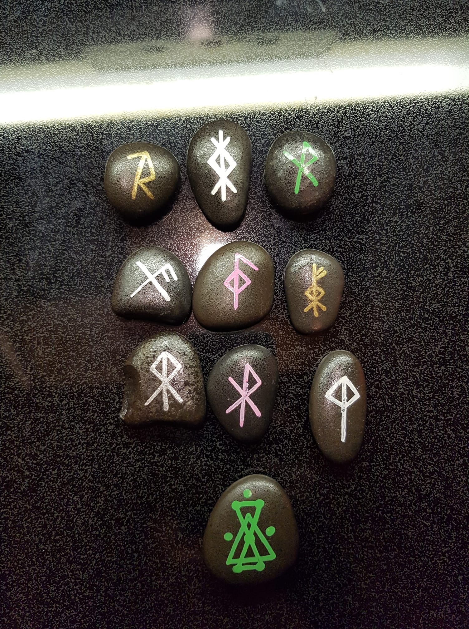 Lil' - These are Futhark Bind Runes stones and 1 sigil stone. Each ...