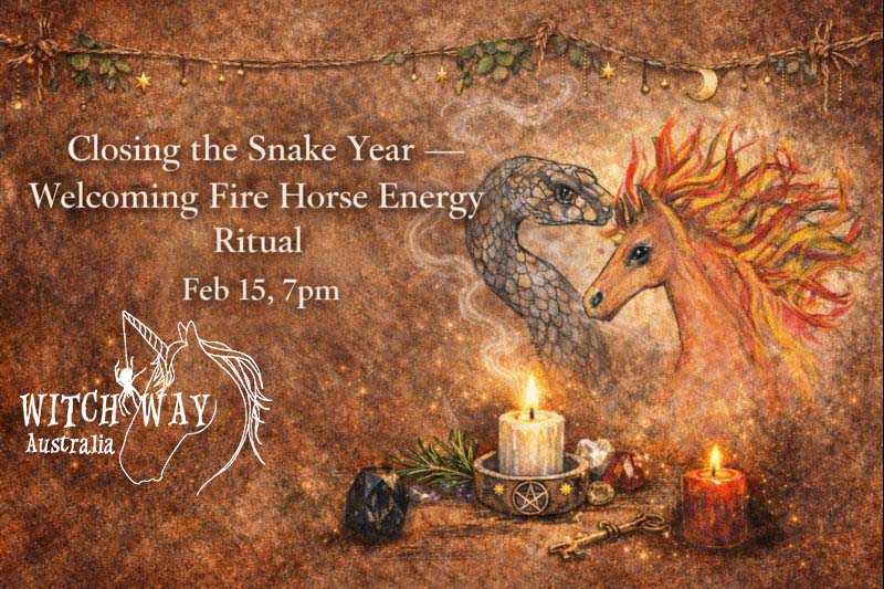 Closing the Snake Year - Welcoming Fire Horse Energy Ritual