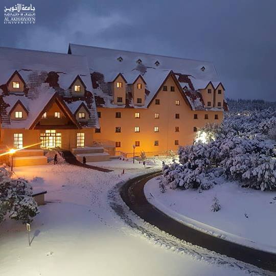 Ifrane first snow... - Al Akhawayn University Alumni Office