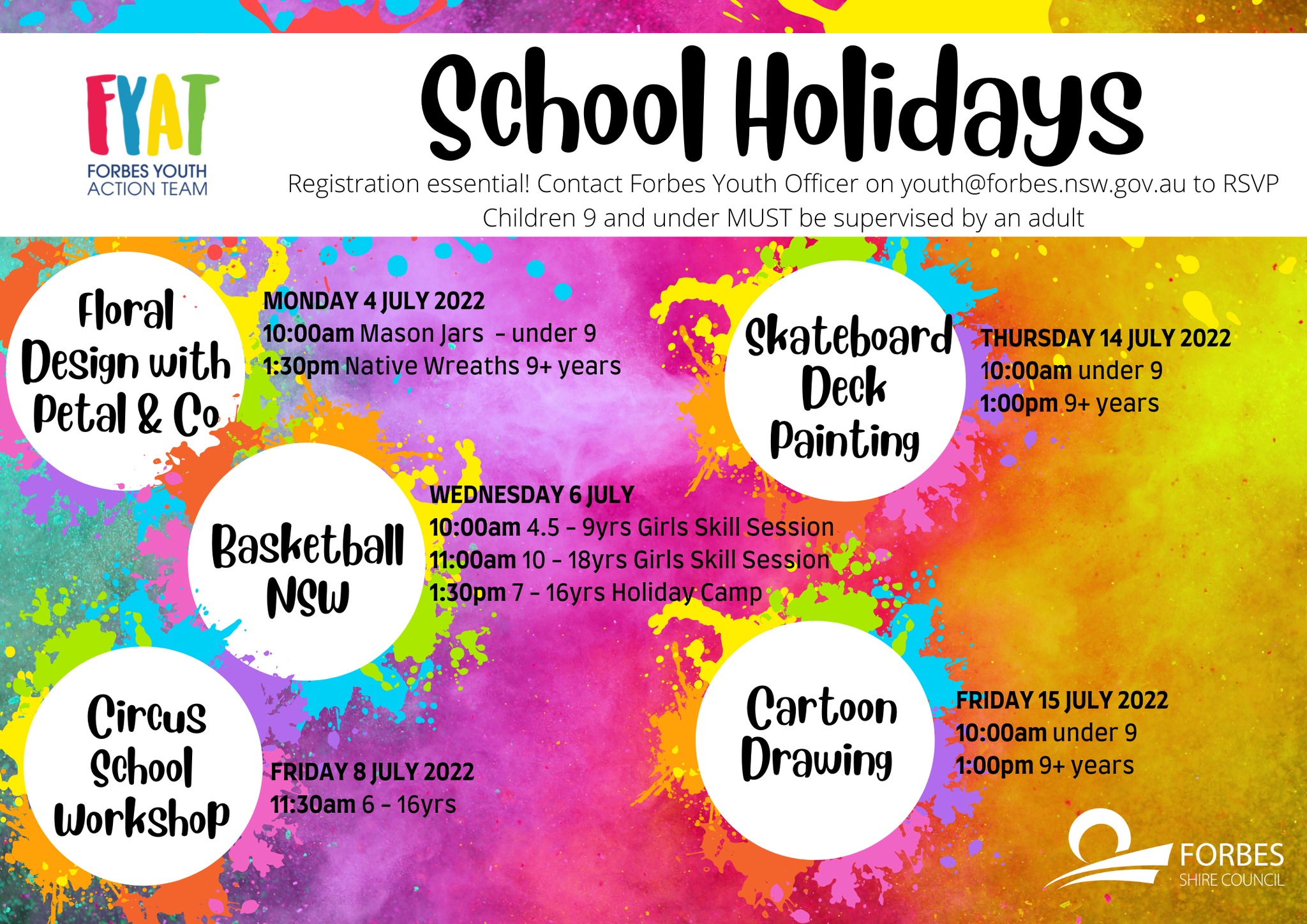 SCHOOL HOLIDAYS!!! We know... - Forbes Youth Action Team | Facebook