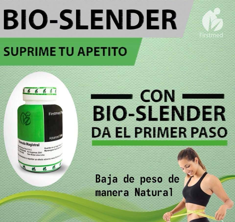 Reduce el apetito hasta un 72%... - Bio Slender - Ventas Peru | Facebook