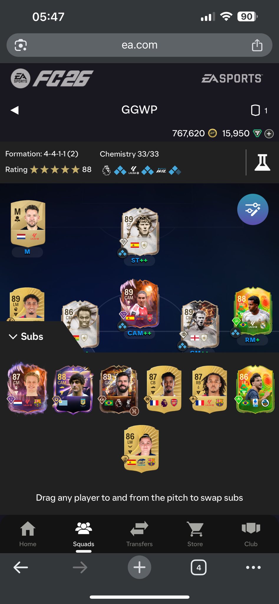 Compte FIFA 22 PC - Avec équipe TOTY & R9, Compte Neuf Scellé