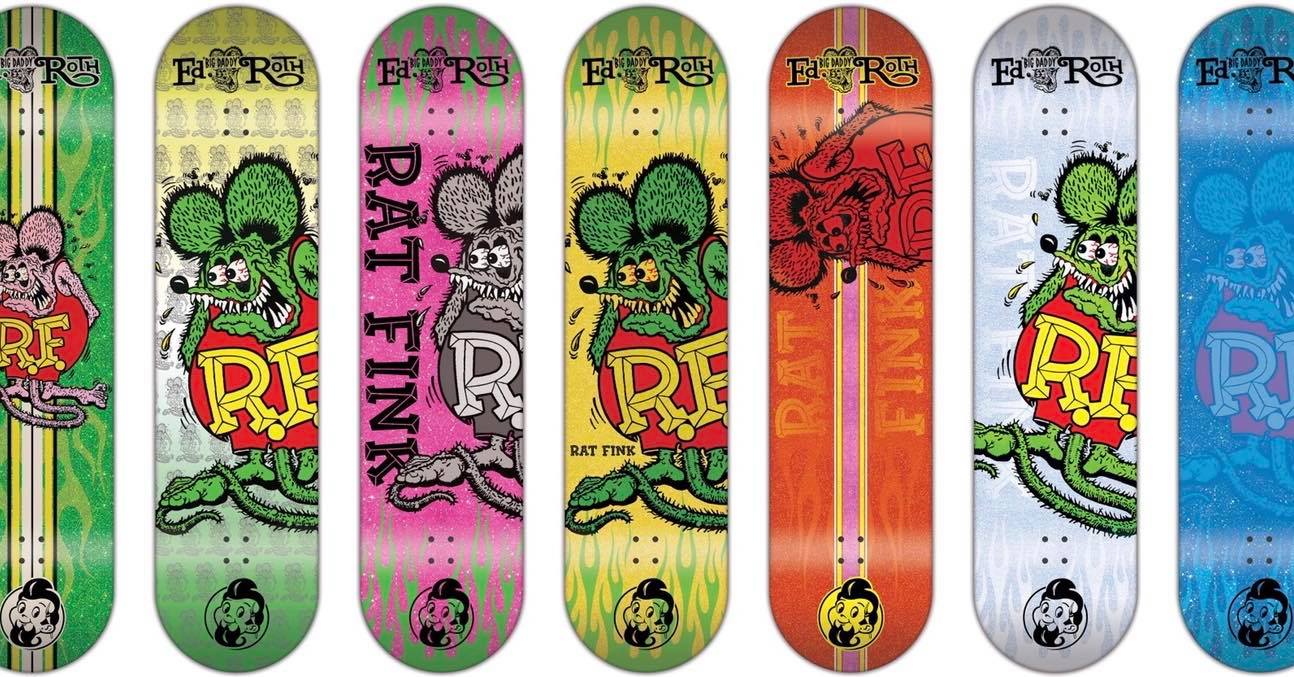 Rat Fink skateboard is now available on our website!!! Limited