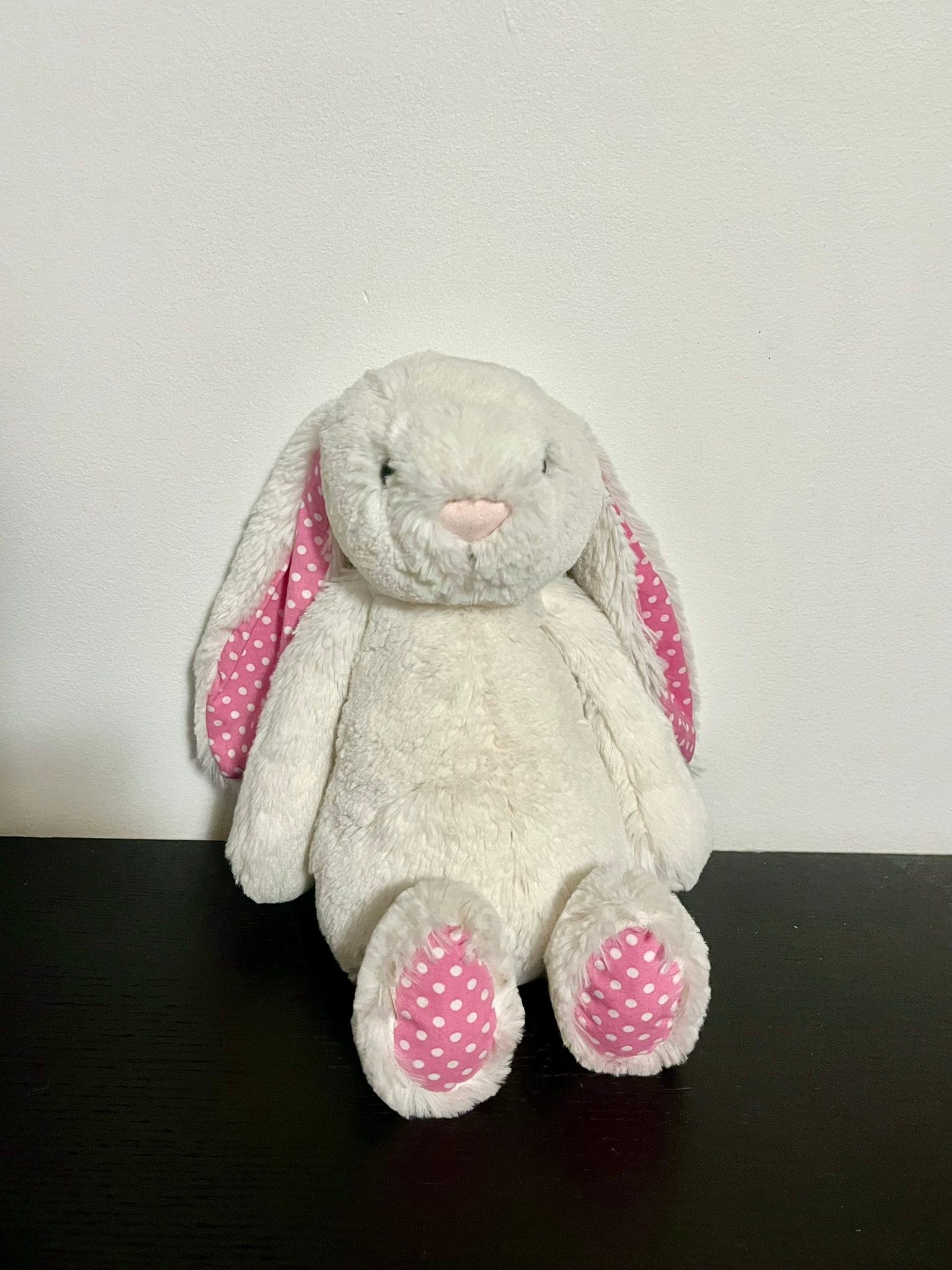 Rare Jellycat Strawberry pink polka dot limited edition bashful