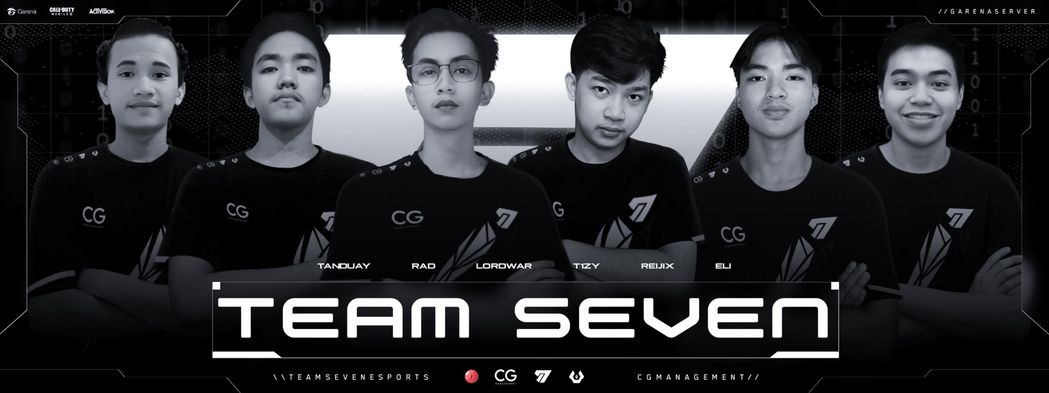 AMD - Meet your official Roster for Team Seven Garena CODM Battle ...