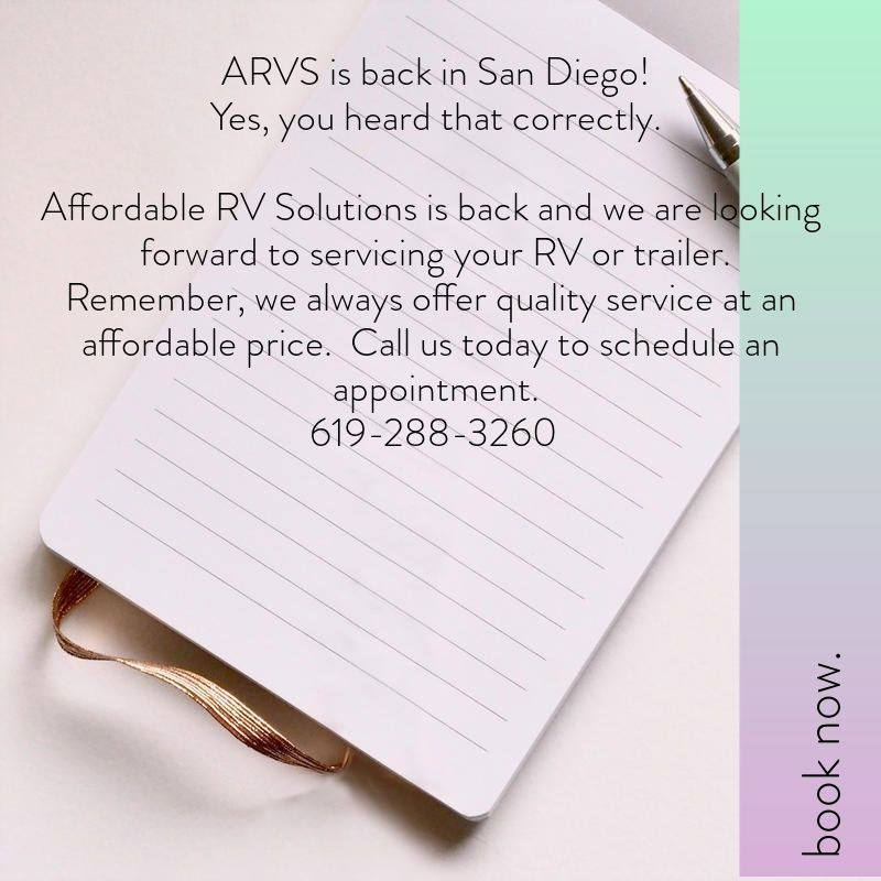 ARVS - Affordable RV Solutions | Springfield OR