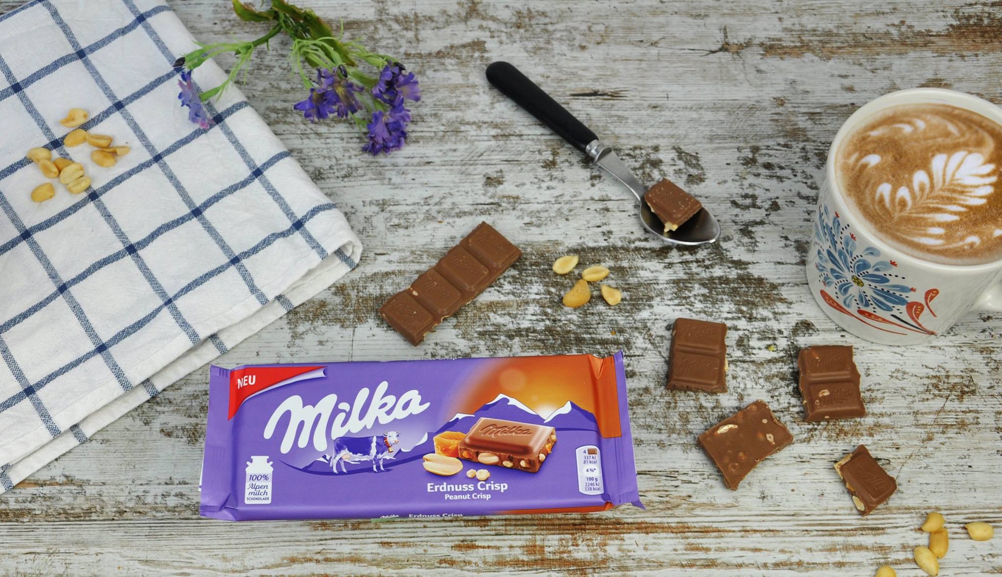 Degustabox Mit Der Neuen Milka Tafel Erdnuss Crisp Musst فېسبوک