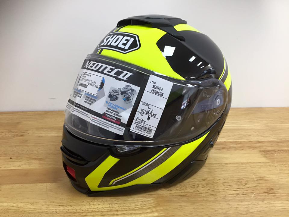 The new SHOEI Helmets Neotec 2 Now available at Cmc Cannock