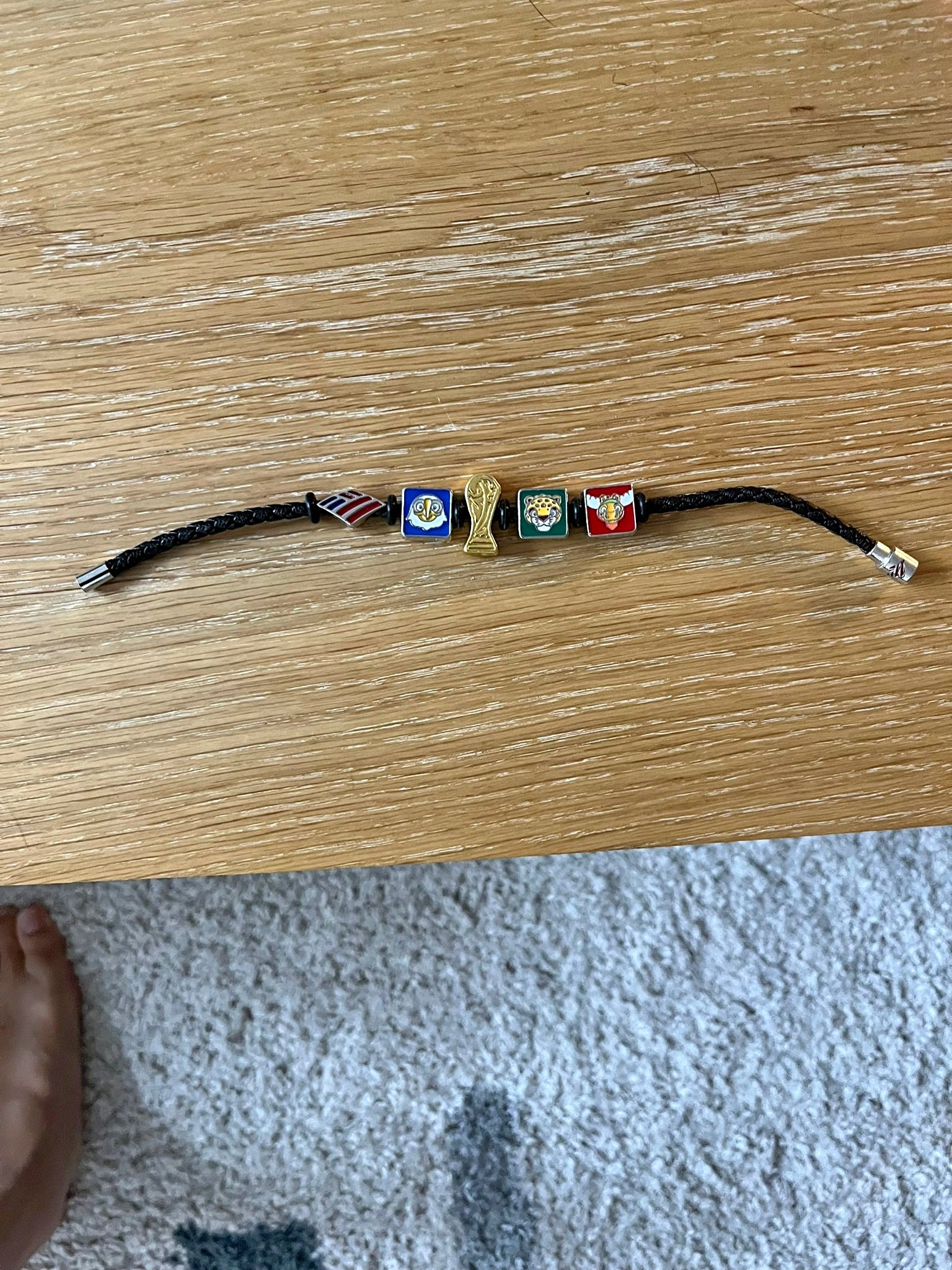 Bank of America mascot bracelet world cup - Bracelets