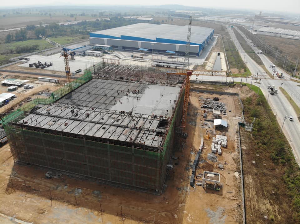 #หน้างาน The First Phase of Primax&tymphany Thailand New Construction ...