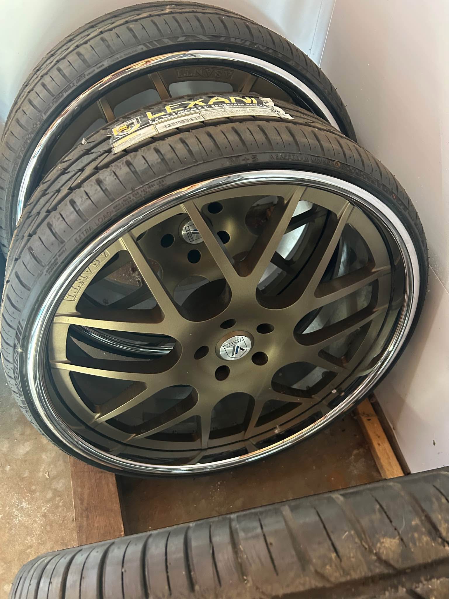 24” ASANTI RIMS G BODY - Car Wheels, Tires & Parts - Highland, Lake ...