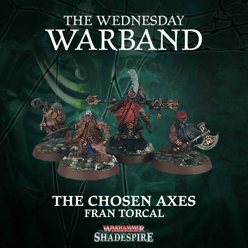 Warhammer Underworlds' chosen axes featured for Wednesday Warband