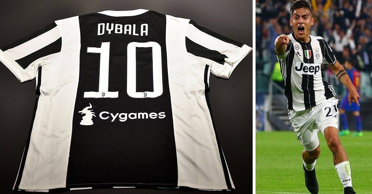 Paulo Dybala will wear the no.10 shirt at Juventus in 2017/18