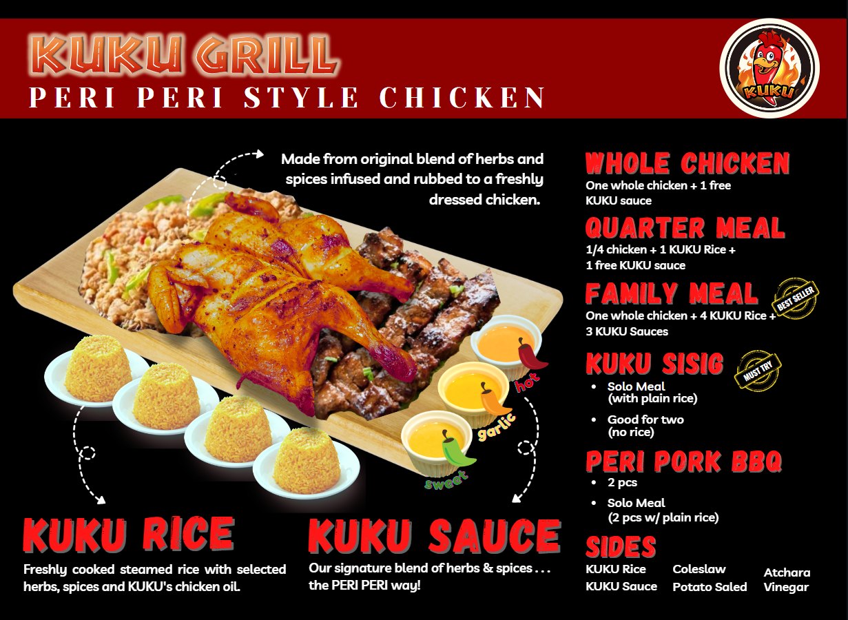 K U K U Grill - Peri Peri Style Chicken