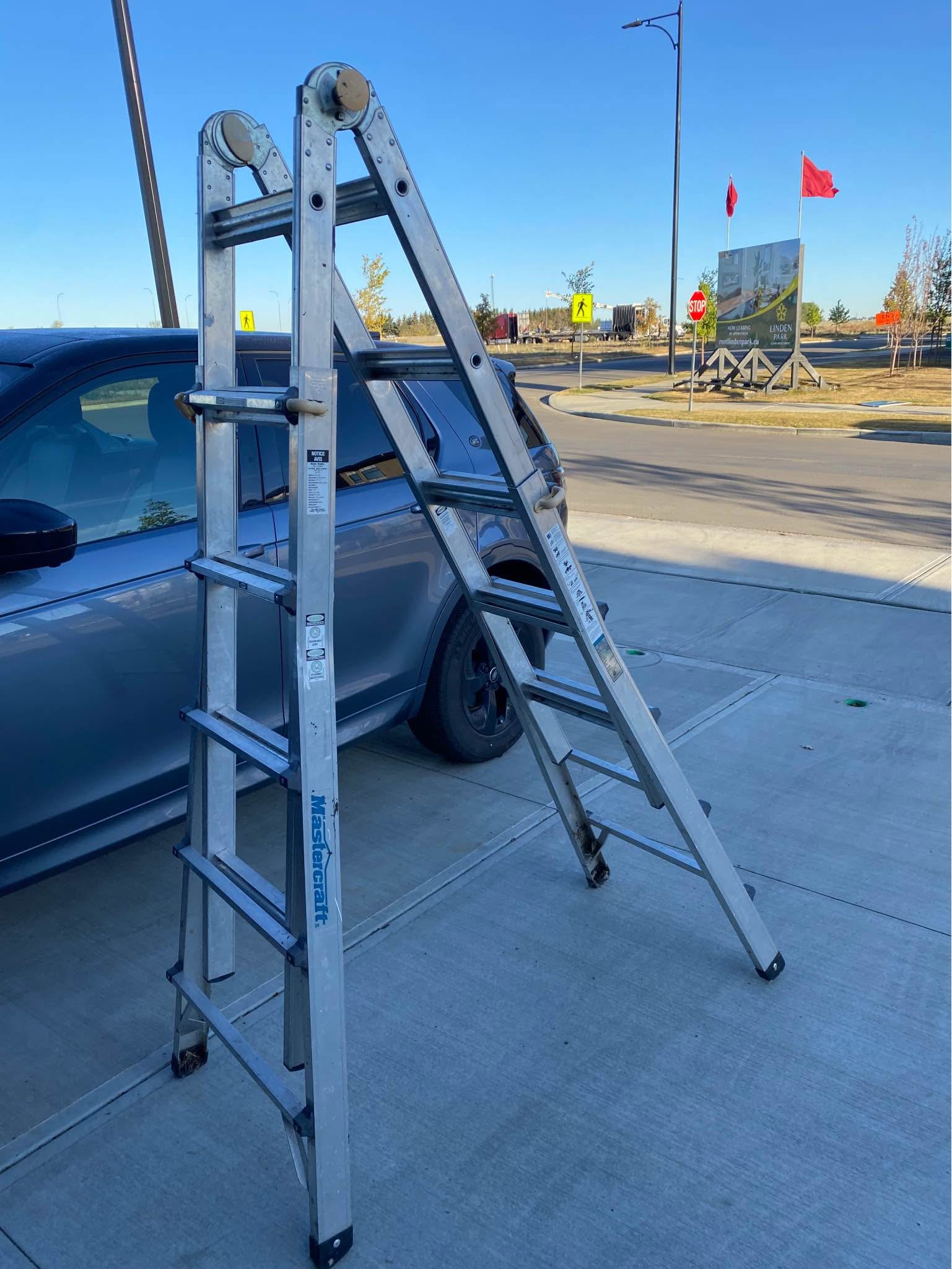 Mastercraft 21’ multi-task ladder - Ladders - Saint Albert, Alberta ...