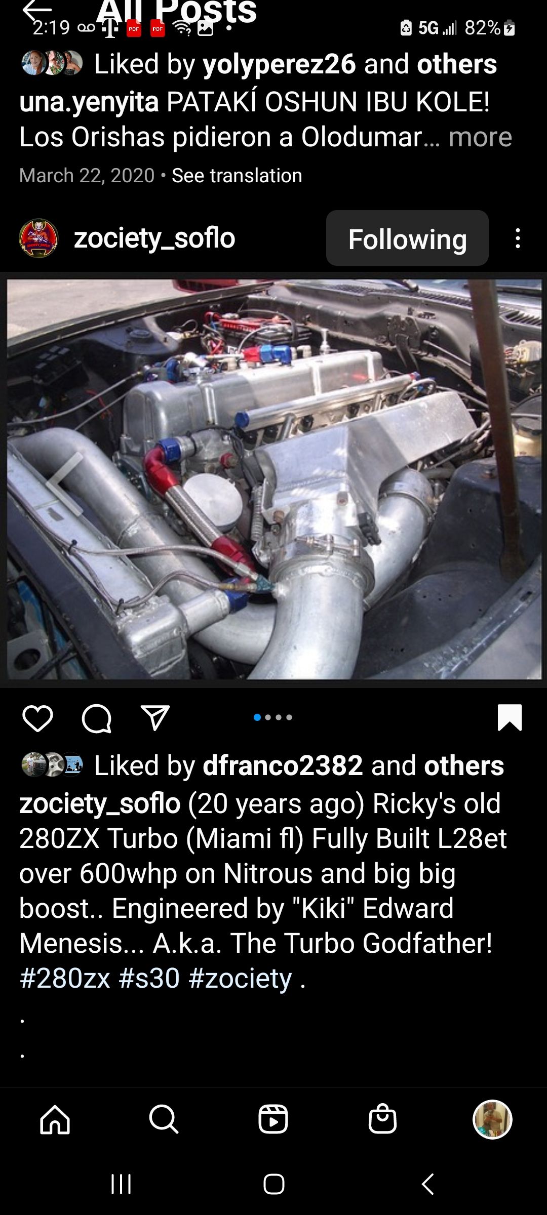 High performance 280zx with over 600hp naturally aspirated