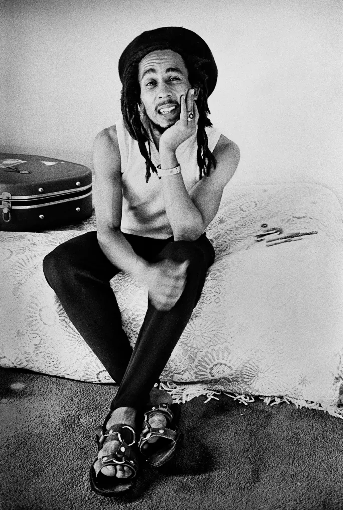 Bob Marley © Fifty-Six Hope Road Music Ltd. 1974！ Photo by Dennis