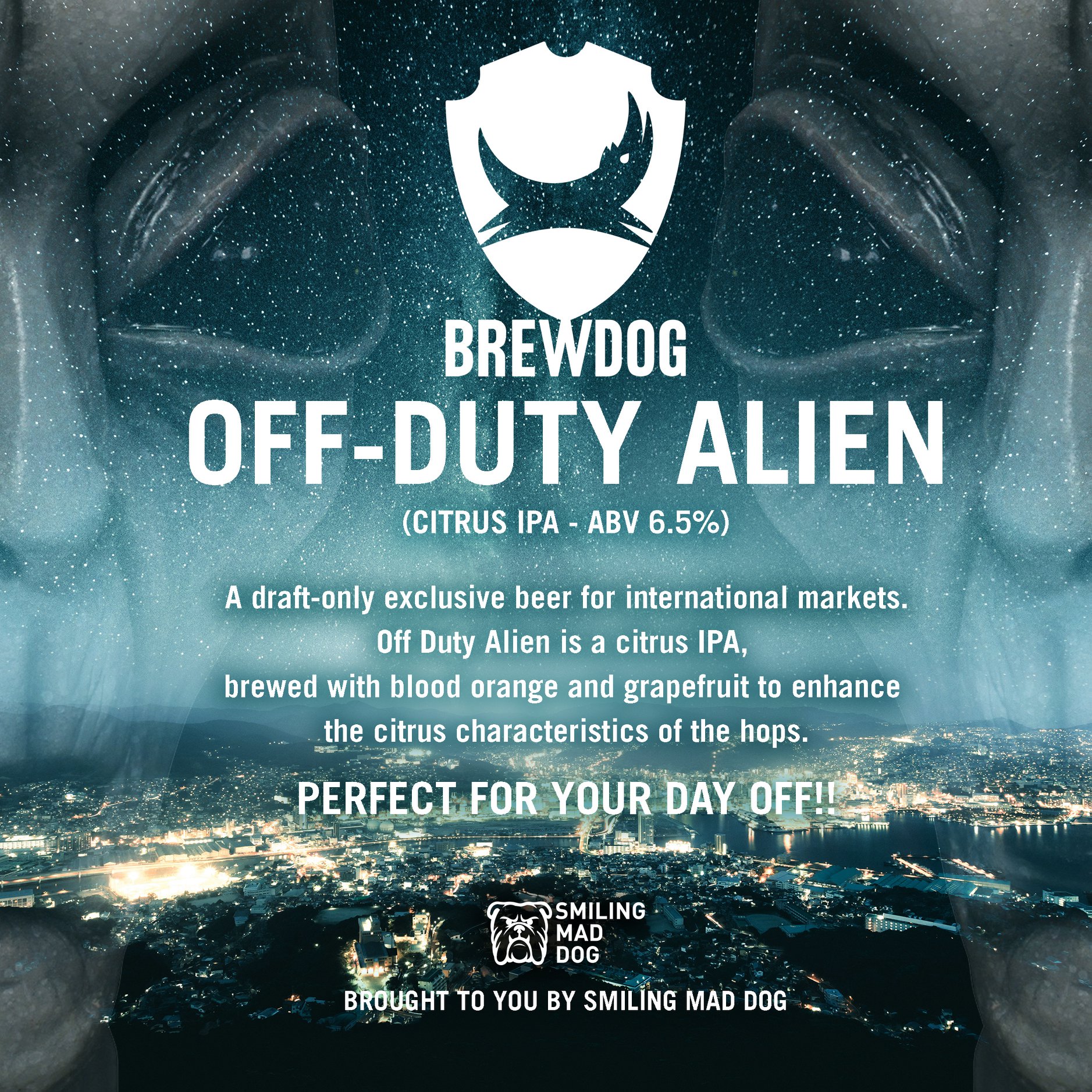 BrewDog - NAME : BREWDOG OFF-DUTY ALIEN STYLE : Citrus IPA... | Facebook