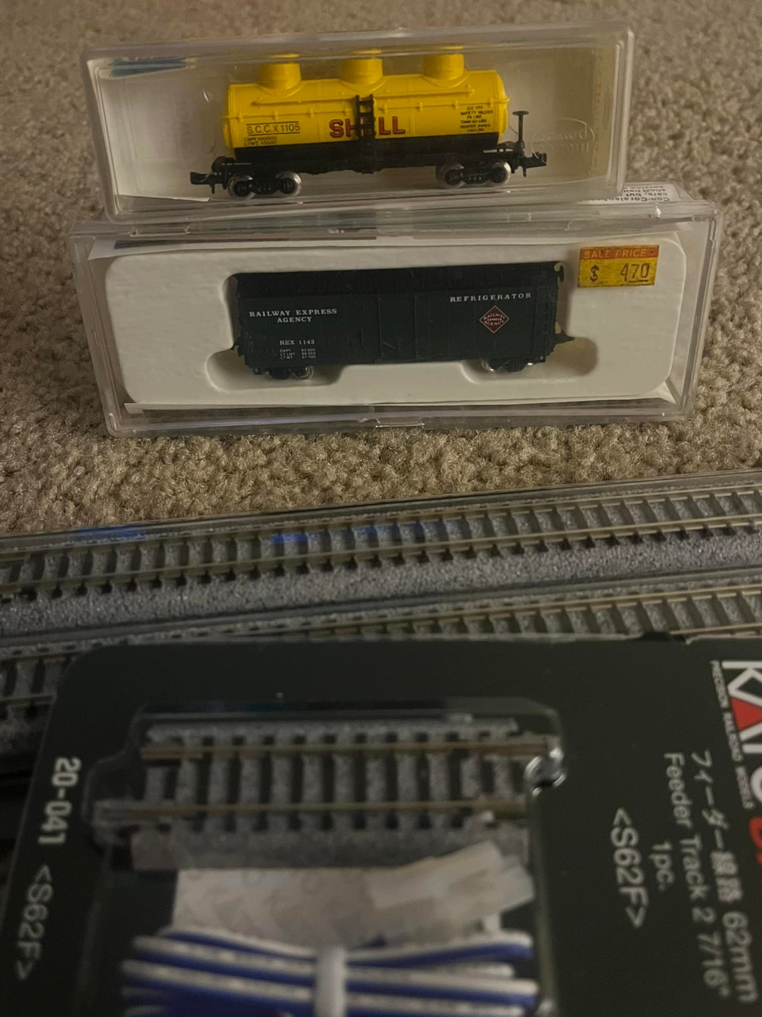 N scale CAT Large Mining Front End Loader V1 equipment 1:160 model railroad READ