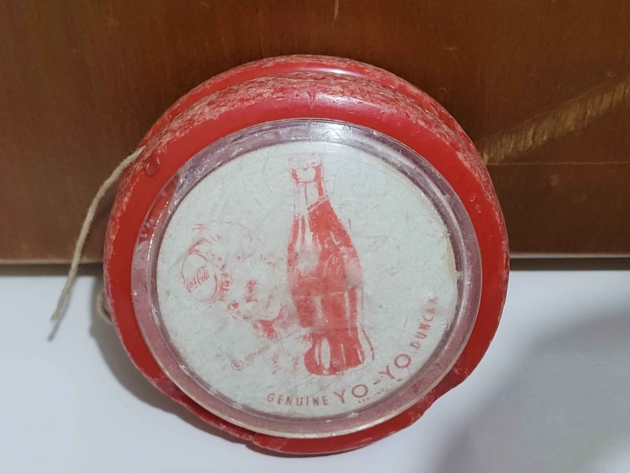 Yo-Yo Vintage Duncan Coca-Cola – Années 60, Fabriqué Au Mexique – État Correct Et Rare