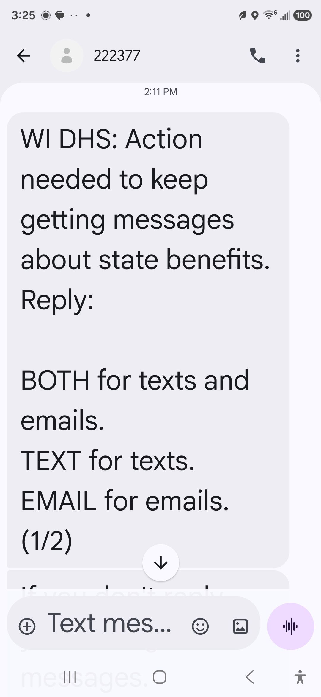 piii♡ This is the second time I have received this message. Am I being
