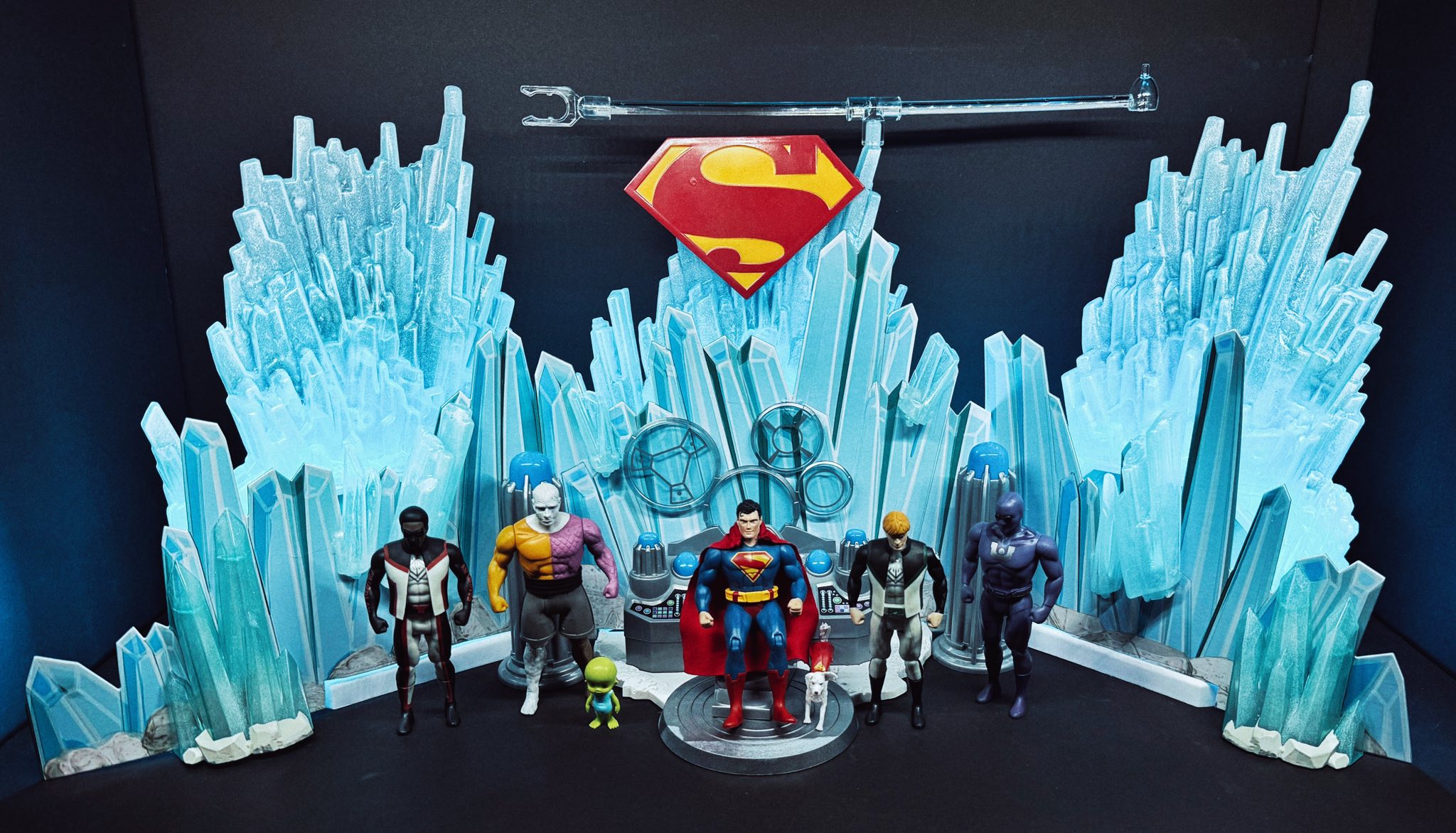 Mego Fortress of Solitude (complete) and many extras