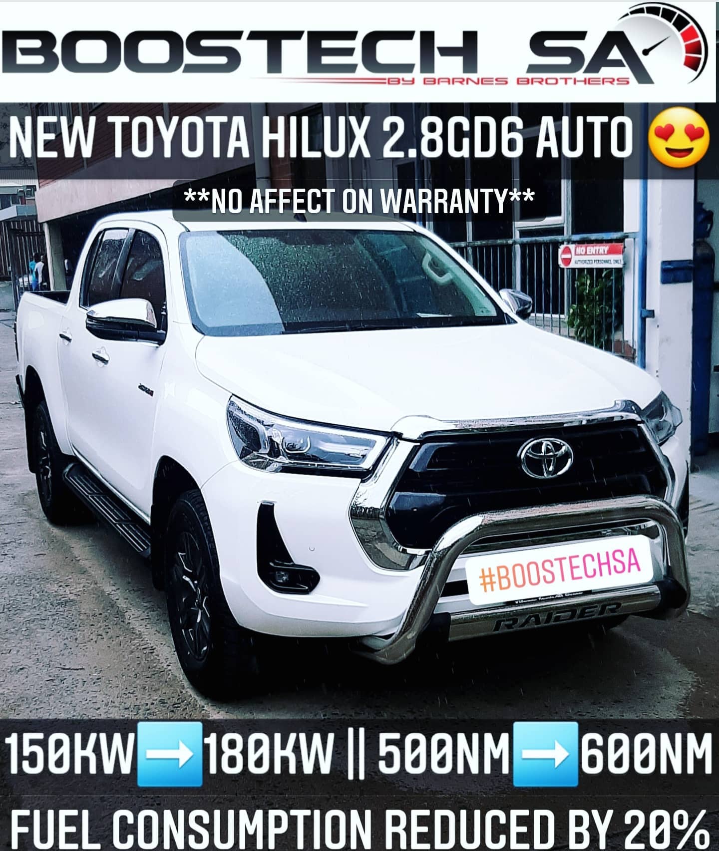 BoosTech SA - 2021 TOYOTA HILUX 2.8GD6 AUTO Absolutely... | Facebook