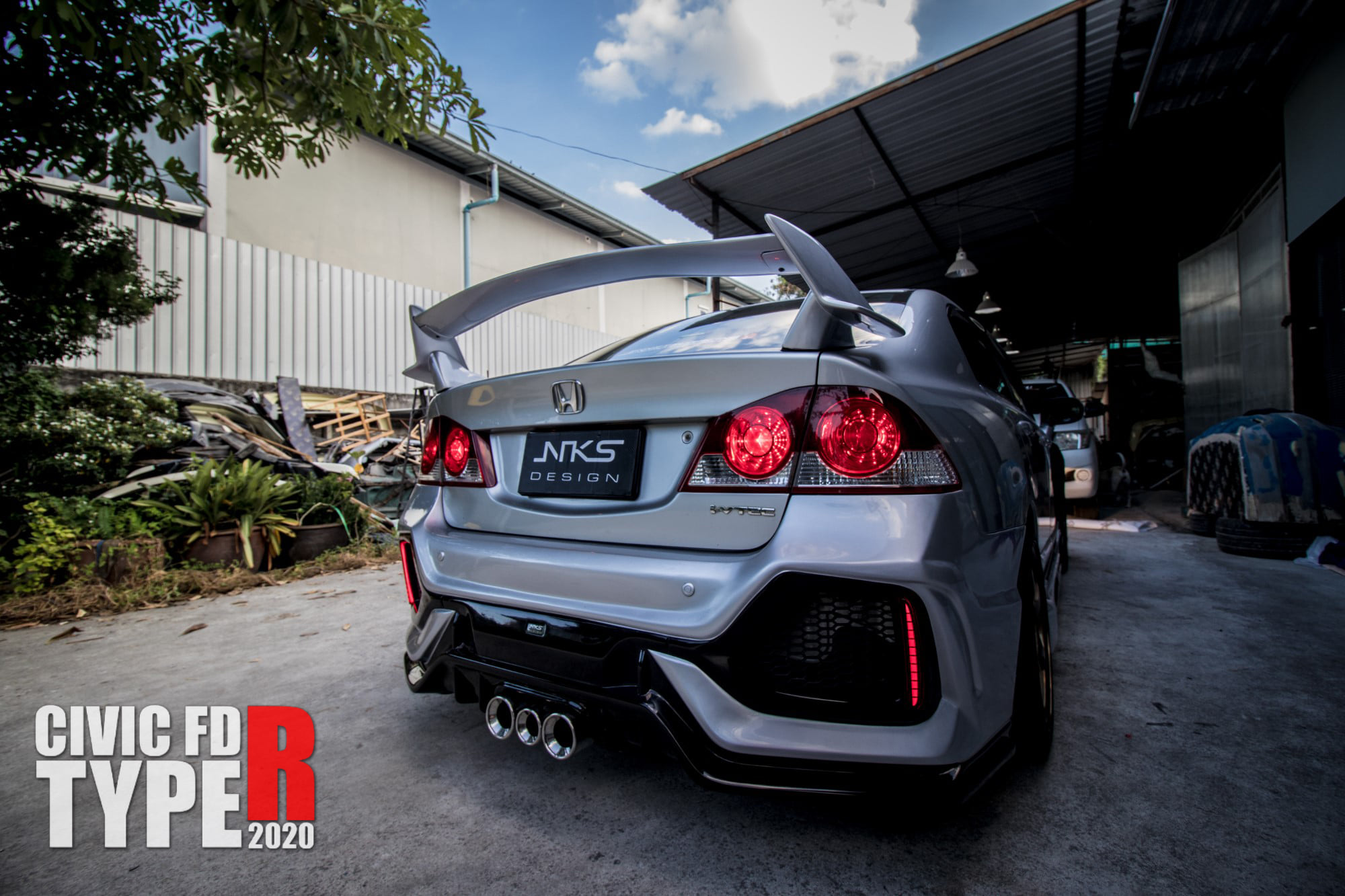 🚗 Wow!!! Honda Civic FD Type R 20... - Nekketsu Racing Qatar