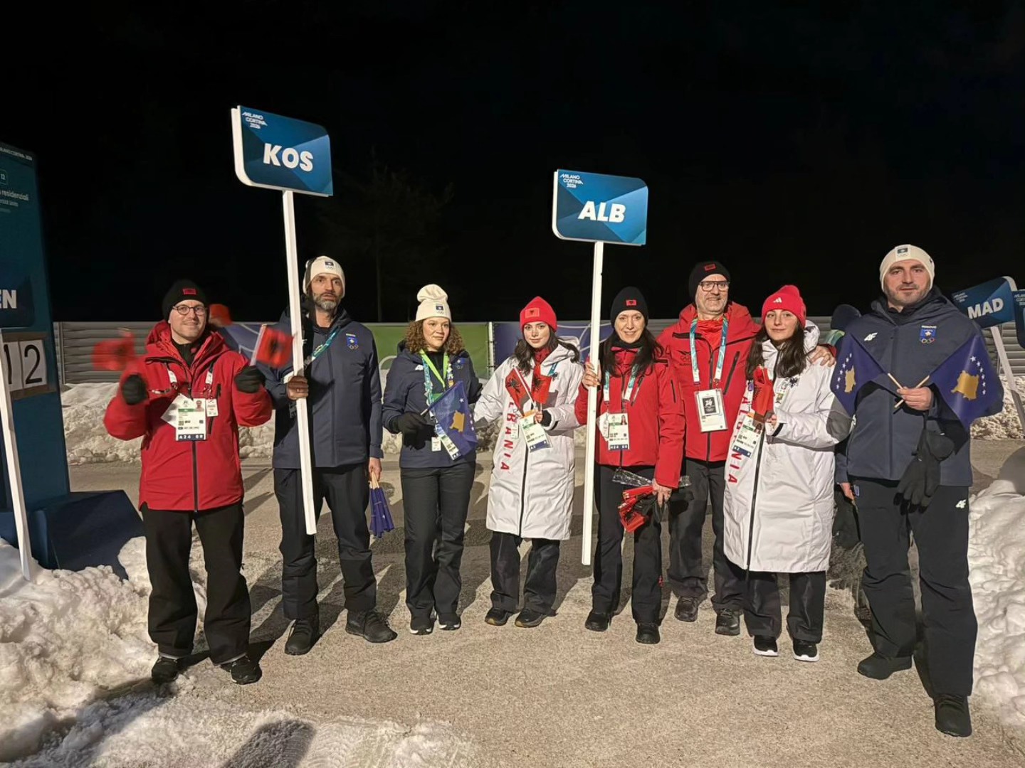 Dy ekipet 🇽🇰 🇦🇱 👐 bashkë para... - Kosovo Olympic Committee | Facebook