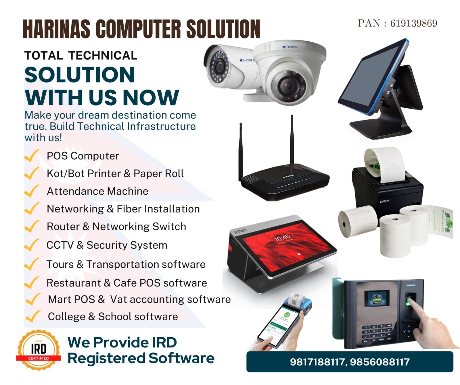 Harinas computer solution | Pokhara