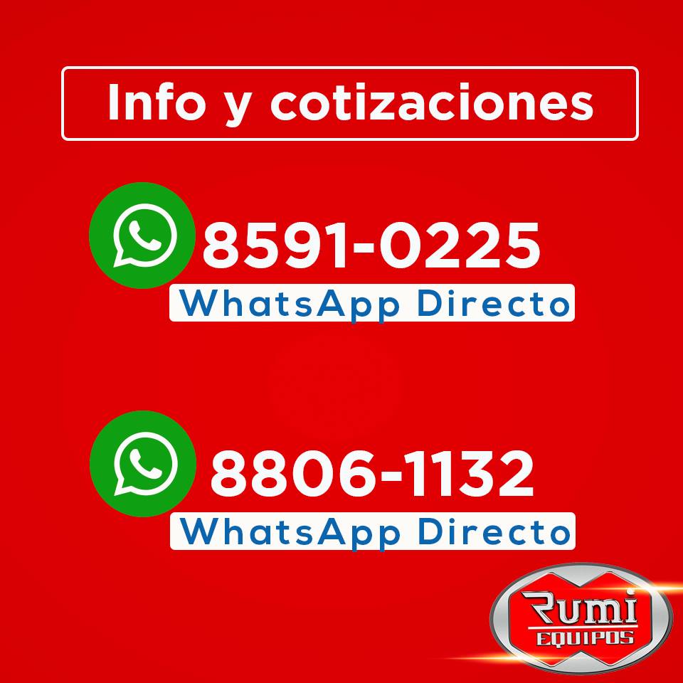 Equipos RUMI - Les recordamos nuestros números de WhatsApp... | Facebook