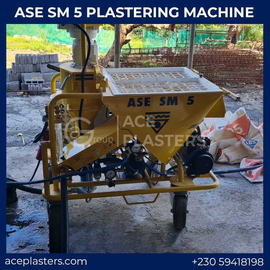 Ace Plasters - ASE SM 5 Plastering Machine, the ultimate 💯... | Facebook
