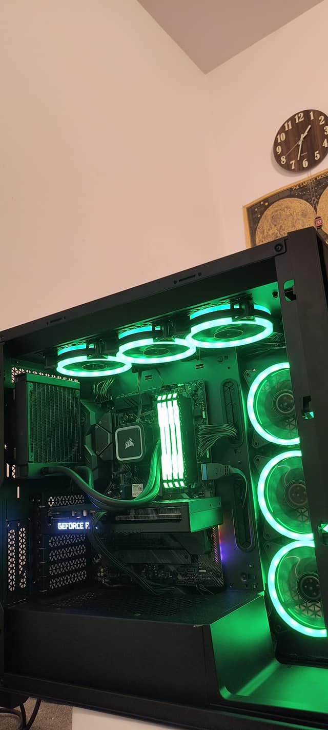 Ryzen 9 5900x with Corsair H100x Elite RGB cooler temps?