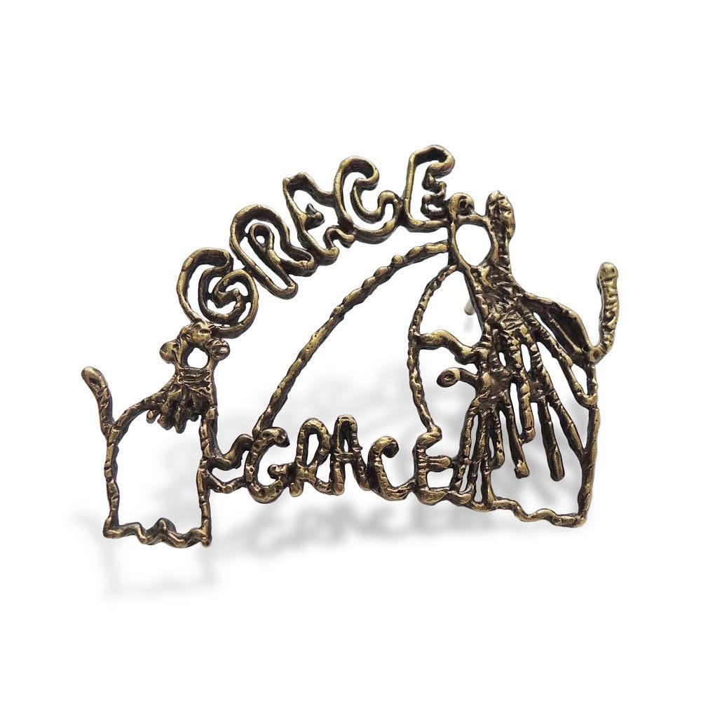 noguchi x #UNDERCOVER new brooches, pin badges, rings, and