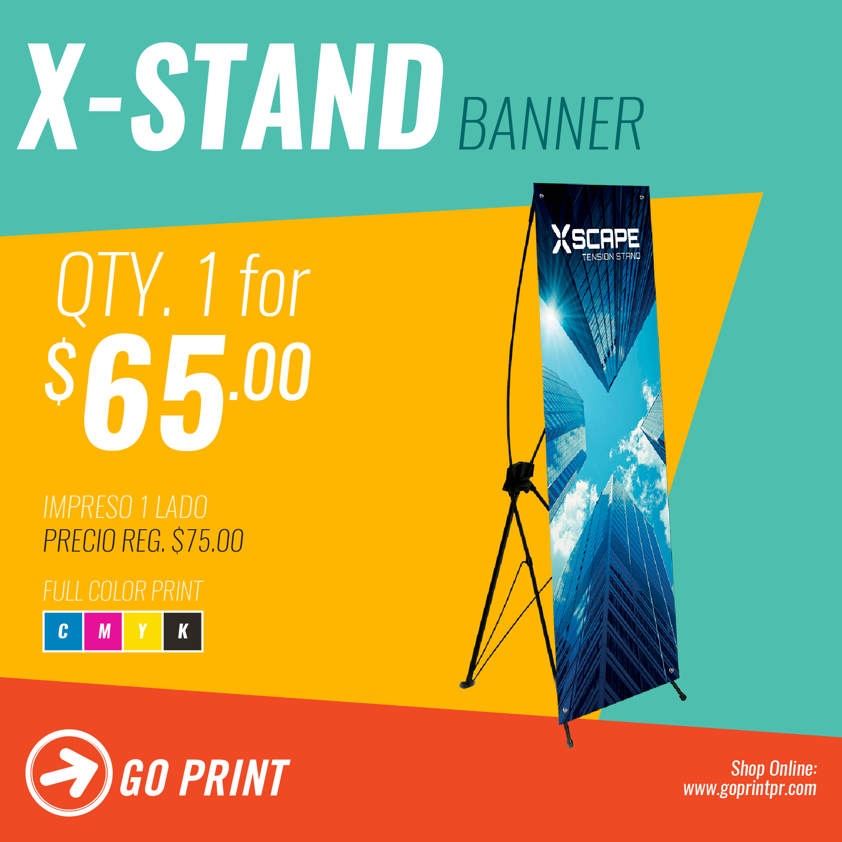 ☀️ El X-Stand Banner es una de las... - GO Print Puerto Rico | Facebook