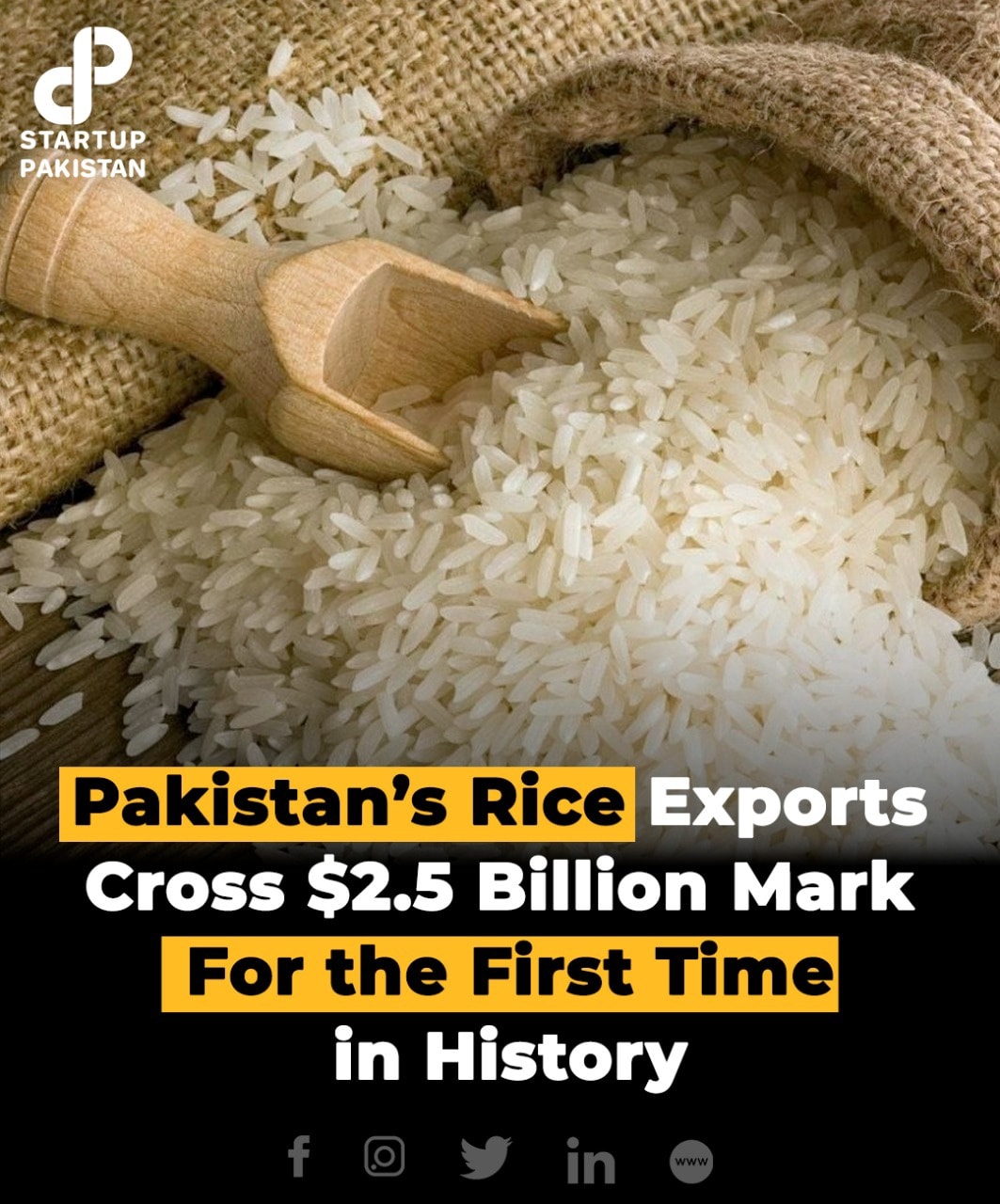 Rice exports crossed the $2.5... - Startup Pakistan Recorder