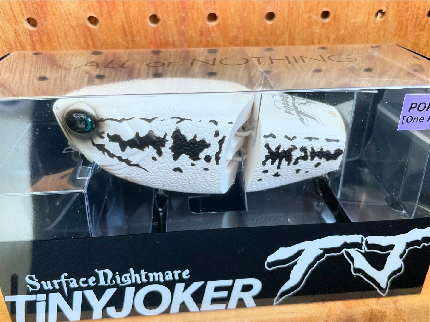 Fishing - 【DRT inc.】VARIAL KNOB 単体 black & silver バリアルノブ