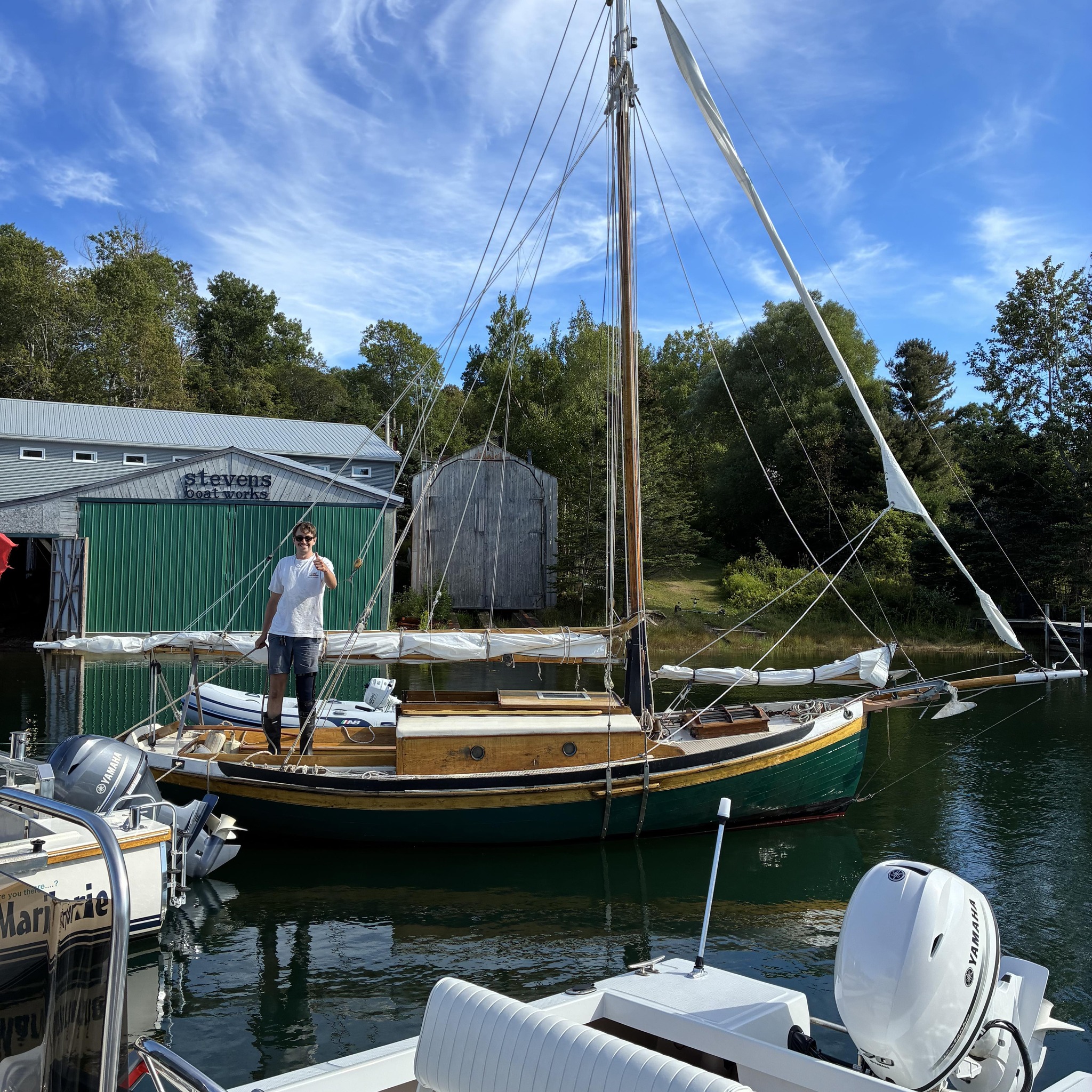 My John Atkins designed Maid of Endor. Just about the most boat you can ...