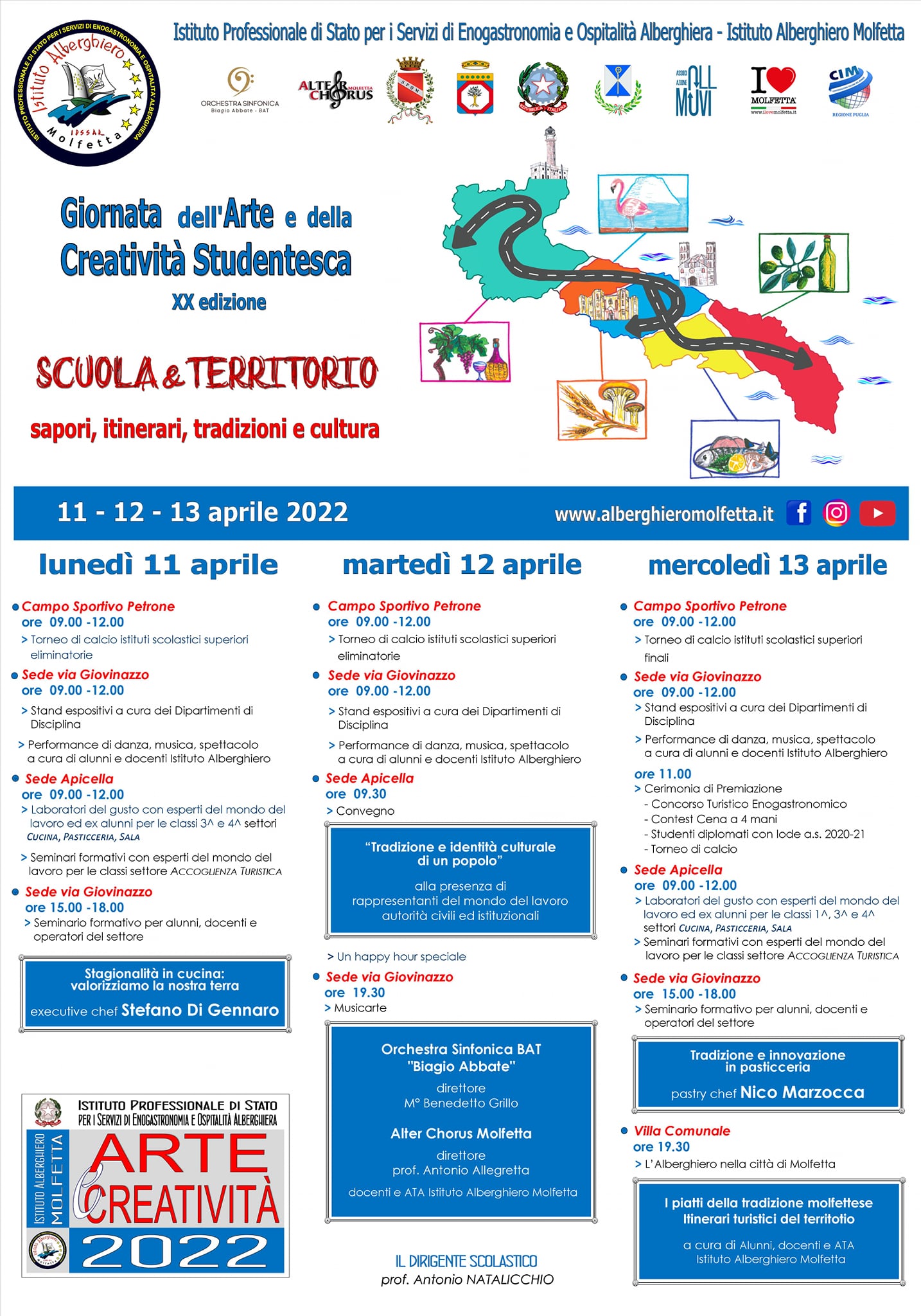 Istituto - ISTITUTO ALBERTGHIERO MOLFETTA - GIORNATA DELL'ARTE E DELLA ...
