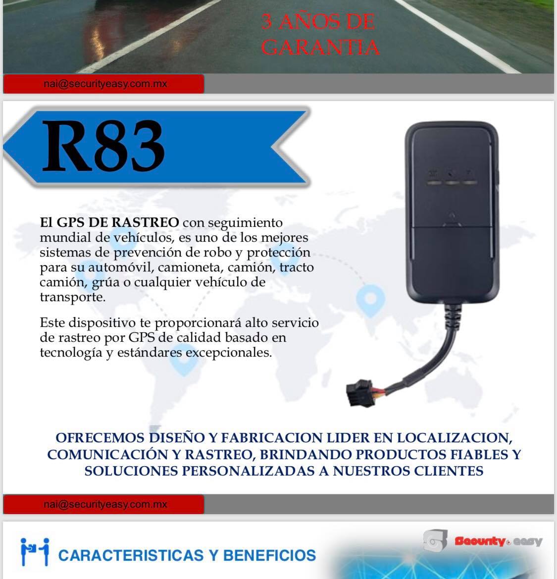 Security Easy - Les presentamos el Gps R83 DISEÑADO con... | Facebook