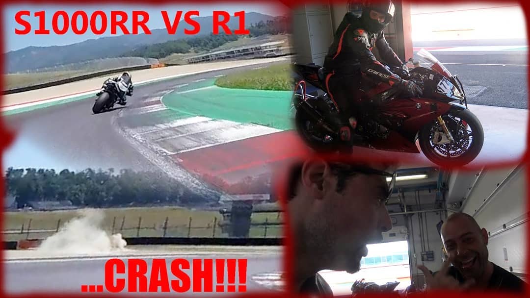 Il - Giornata al Mugello BMW S1000RR Vs R1...crash 👇👇👇👇👇👇👇👇👇 Youtube ...