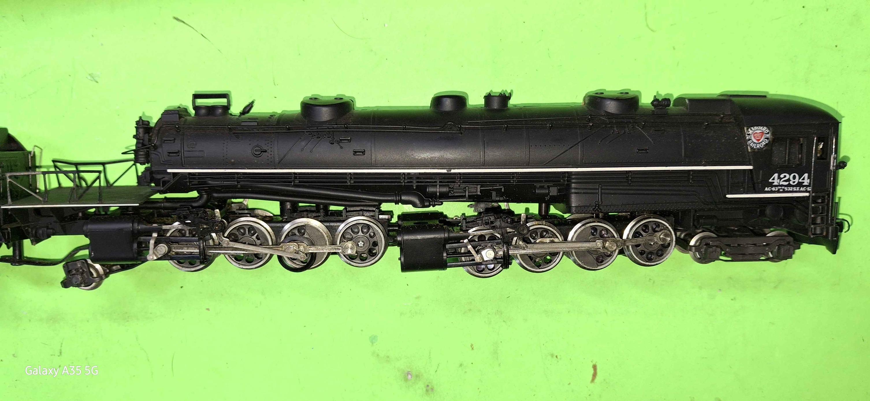 HO Scale Rivarossi 4294 Cab-Forward AC11 4-8-8-2 with Headlight. Parts ...