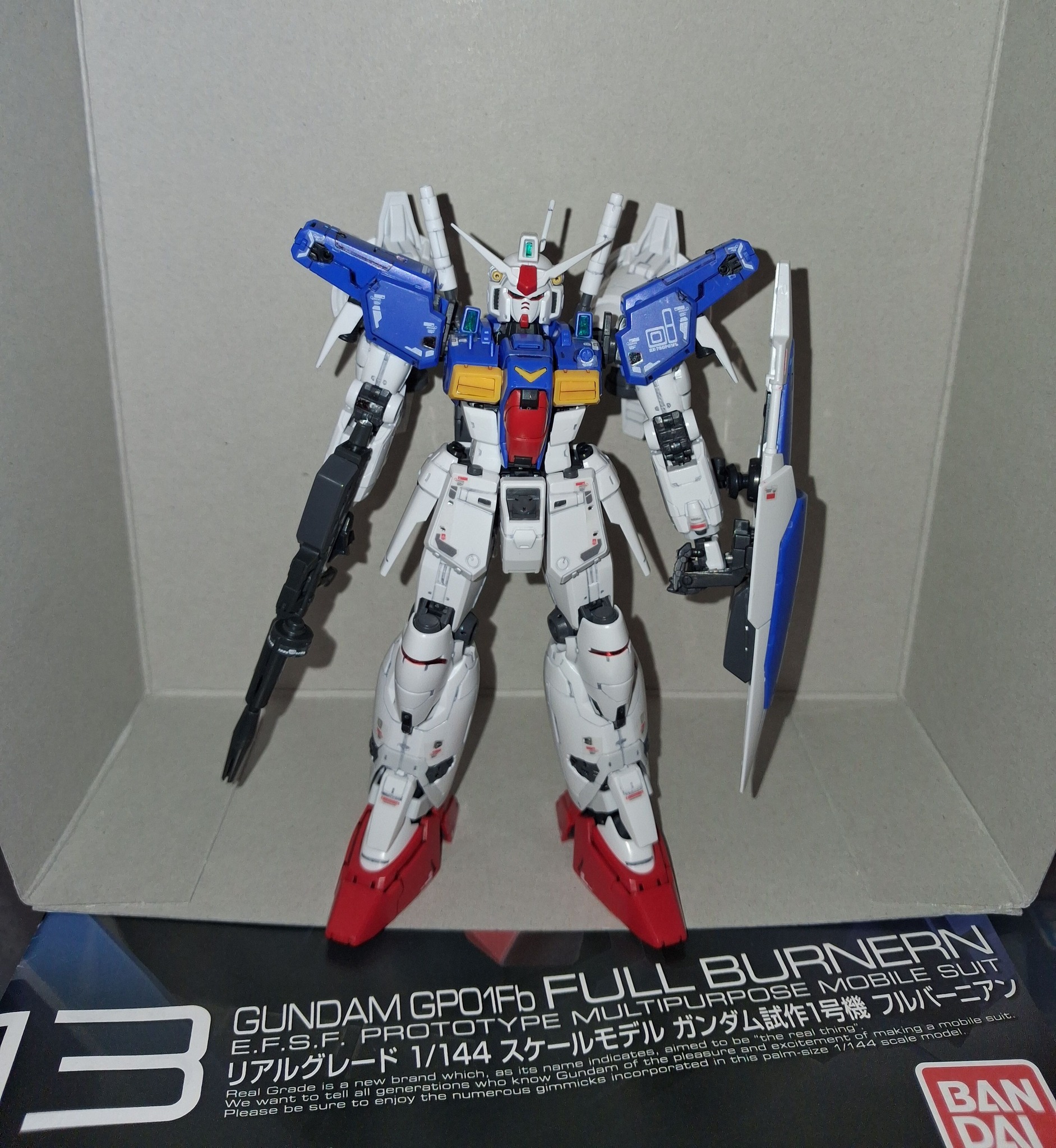 My PG No.7 RX-78 GP01 Gundam GP01/FB Very big box?