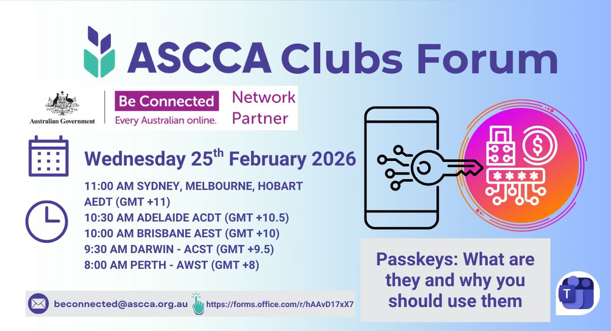ASCCA Clubs Forum