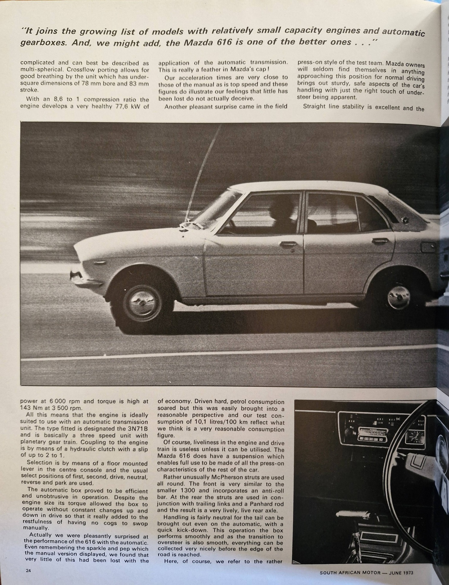 Mazda 616 - 1973