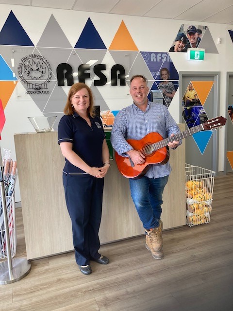 NSW RFSA - GUITARS FOR FIRIES The RFSA continues to focus...