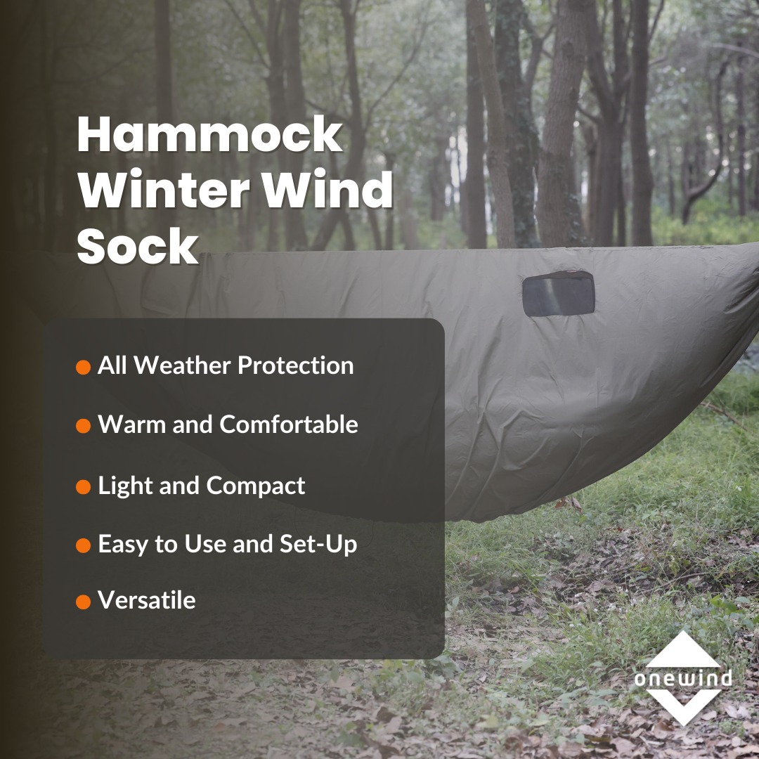 Dutchware's Hammock Socks for Extreme Weather Protection