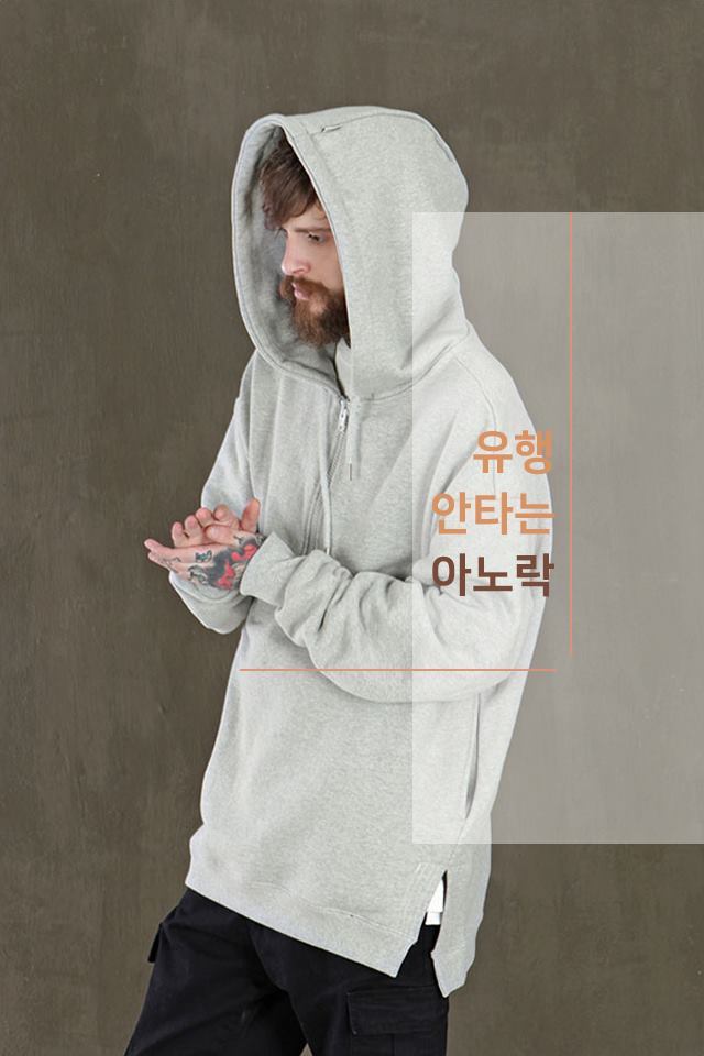 첼퍼-chelper - 유행 타지 않는 아노락 간결한 디자인, 재치있는 디테일 - ⊙보기:...